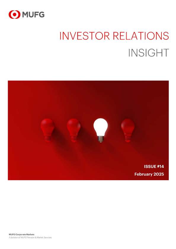 IR Insights 14 Cover